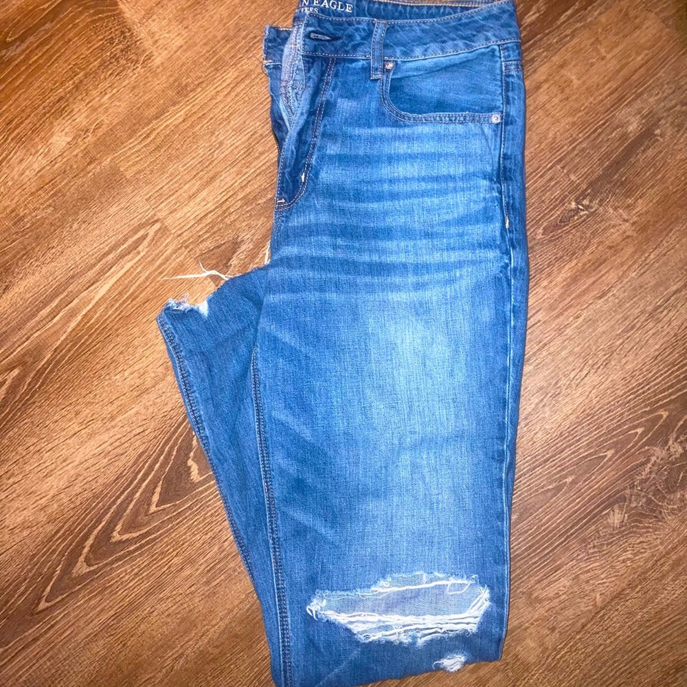 AE High-rise Tomgirl Jeans sz 12 x-long